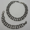 Hollow Choker & Bracelet Set