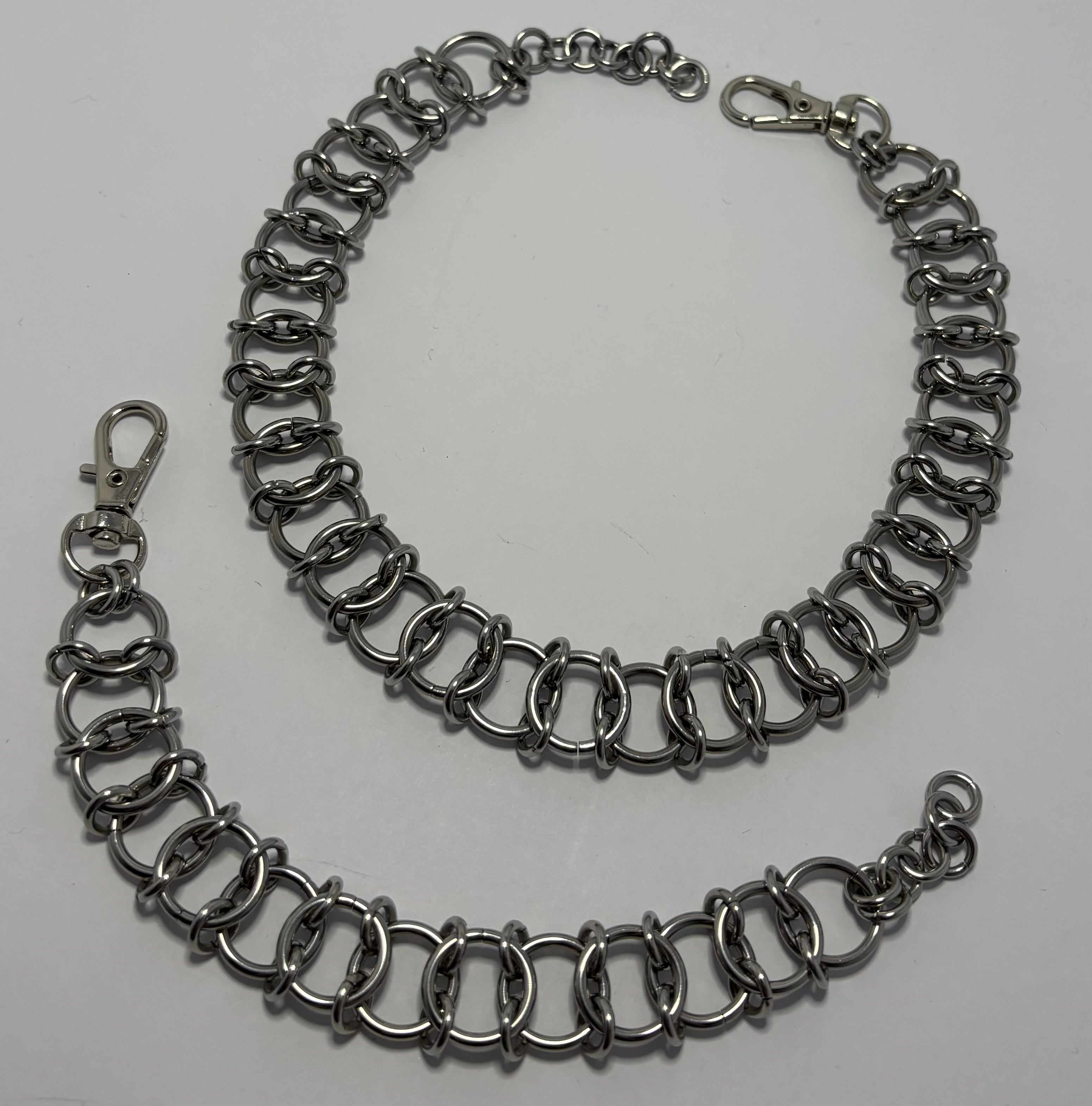 Hollow Choker & Bracelet Set
