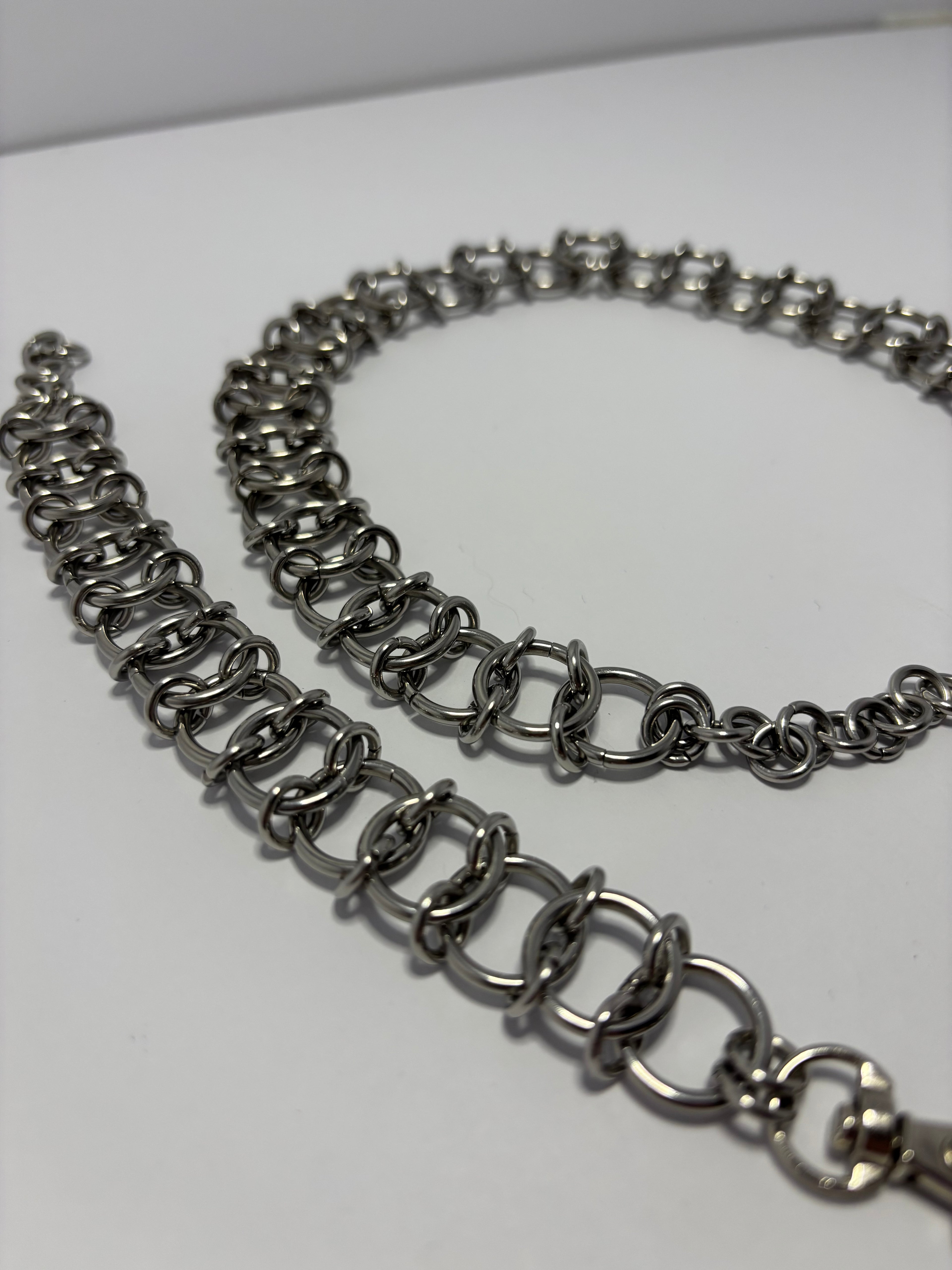 Hollow Choker & Bracelet Set