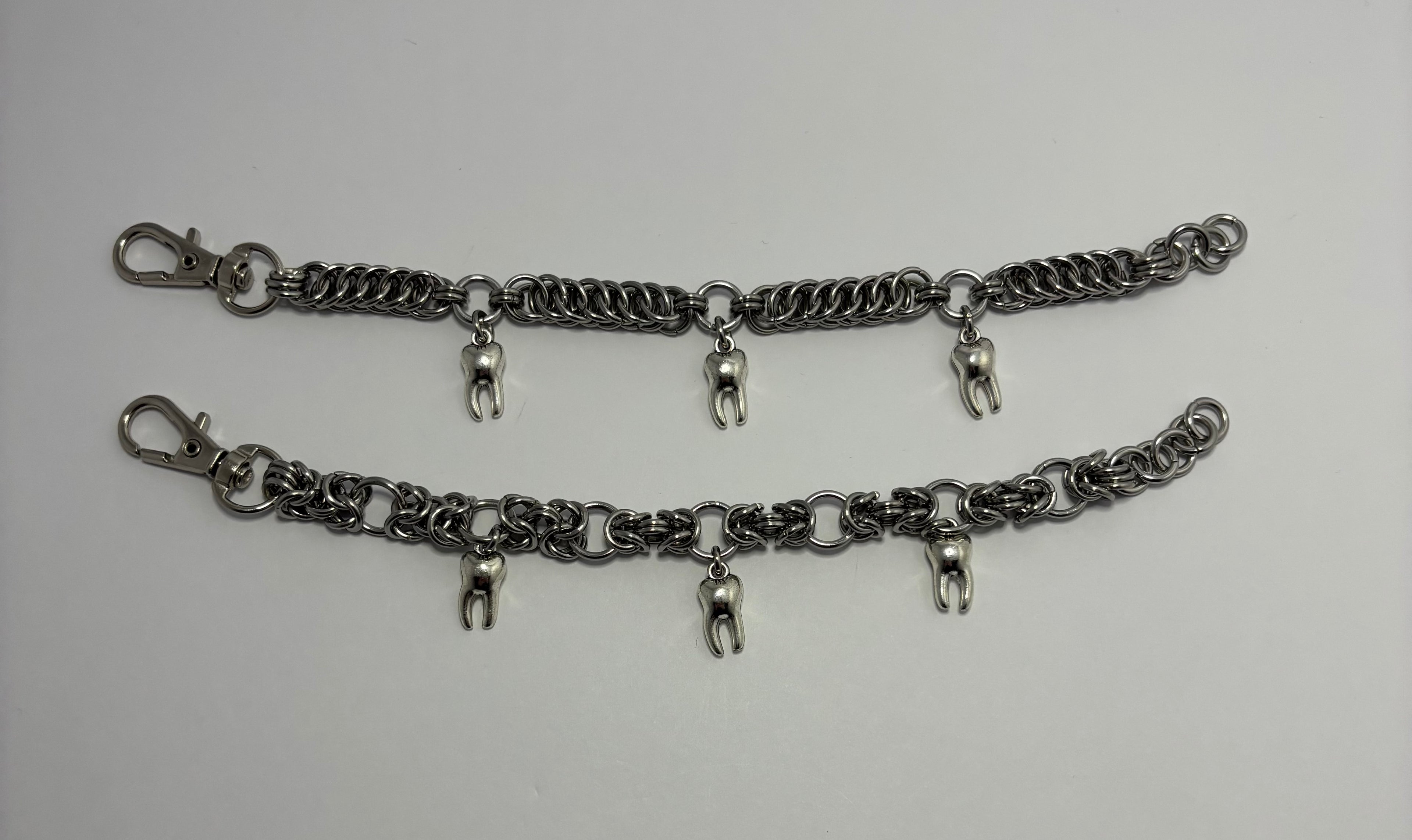 Teeth Bracelet Duo